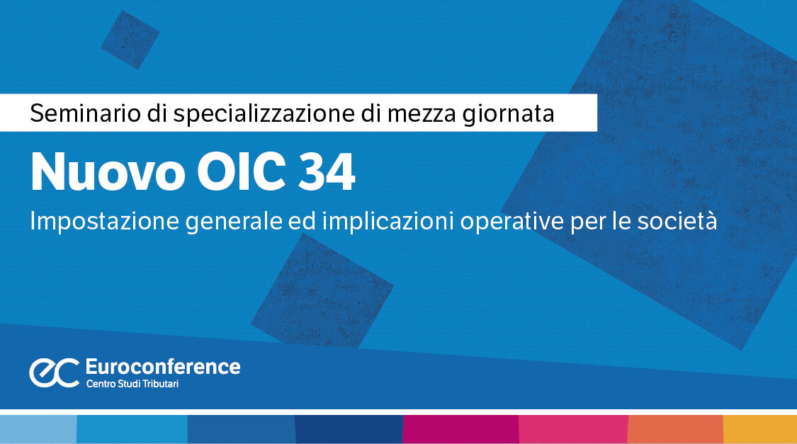 Immagine Il nuovo OIC 34 | Euroconference